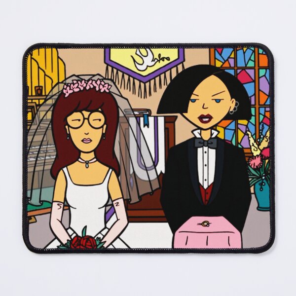 Item preview, Daria Morgendorffer and Jane Lane marriage art poster designed and sold by JuliaBeton.