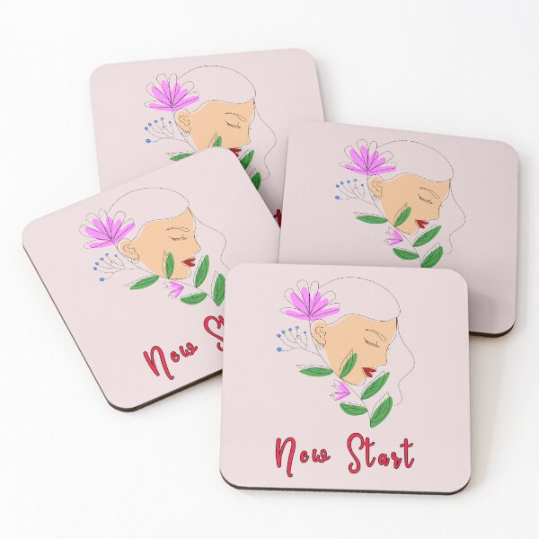 Item preview, New Start, Draw, One Line, With Roses and a Beautiful Girl's Face. designed and sold by ZEGO-Pixel.