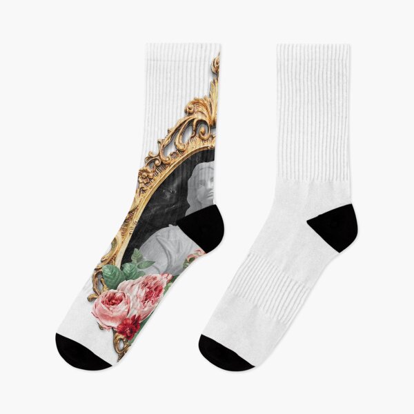 Item preview, Black Mirror with Statue and Flowers V1 designed and sold by thatsit-itslit.