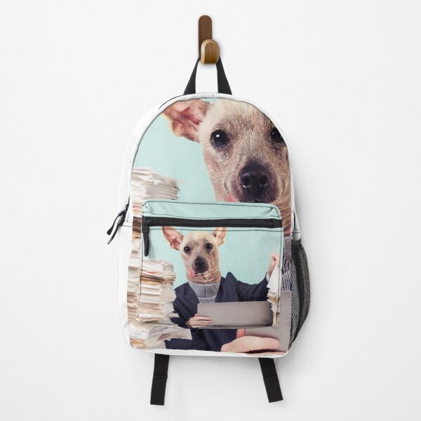 Item preview, Man With The Head of Dog Male Company Manager designed and sold by ONORMAL.