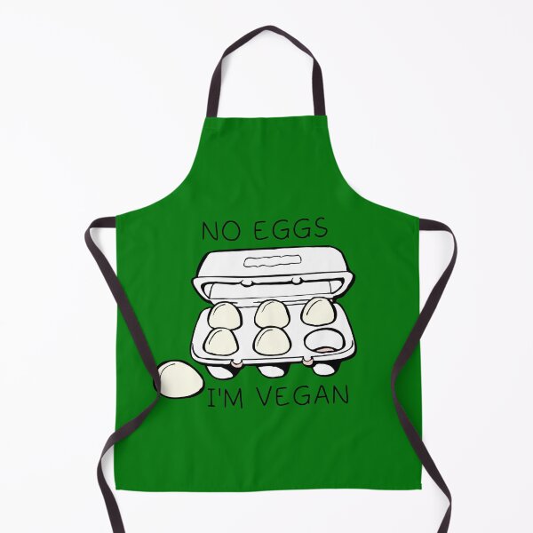 Item preview, NO EGGS I'M VEGAN designed and sold by DiscoVibes.