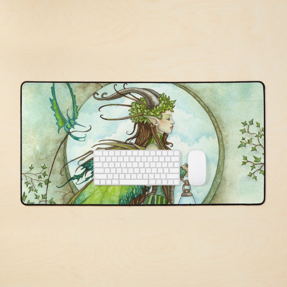 Item preview, Desk Mat designed and sold by AmyBrownArt.