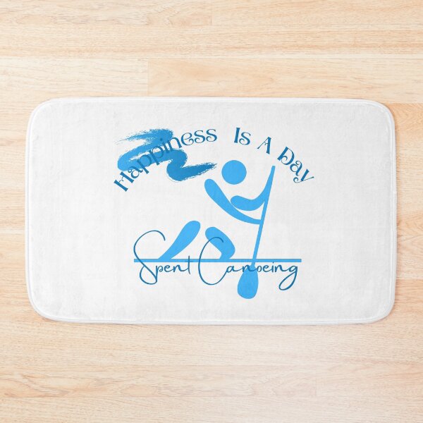 Item preview, happiness is a day spent canoeing designed and sold by artidesgn.