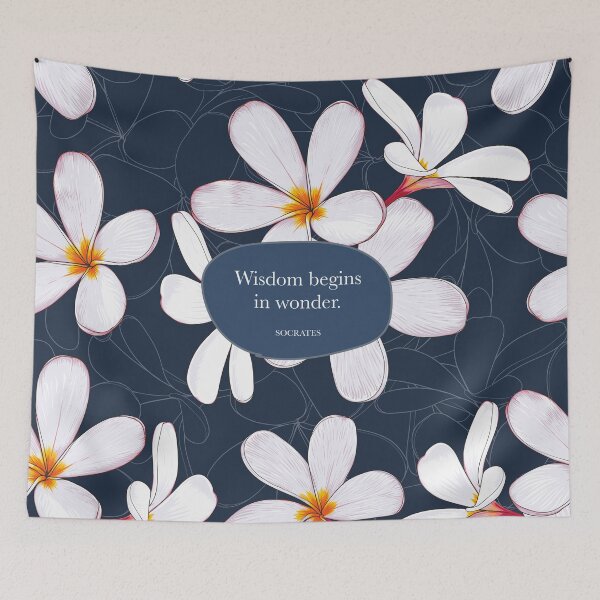 Item preview, Wisdom begins in wonder. Socrates designed and sold by StudioCitrine.