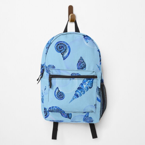 Item preview, Dark Blue Galaxy Seashell Pattern  designed and sold by CommittedGrace.