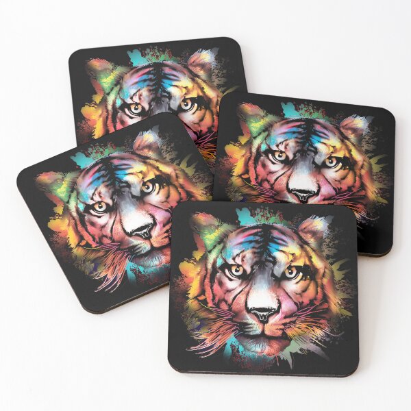 Item preview, Tiger Watercolor Watercolor Zoo Animal Park Jungle designed and sold by Tig3rE.