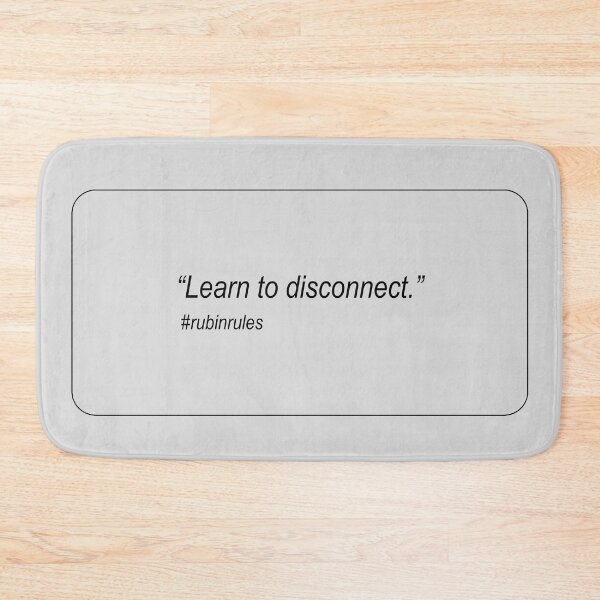 Item preview, Music Producer Quotes Rick Rubin Rules designed and sold by Bornint Designs.