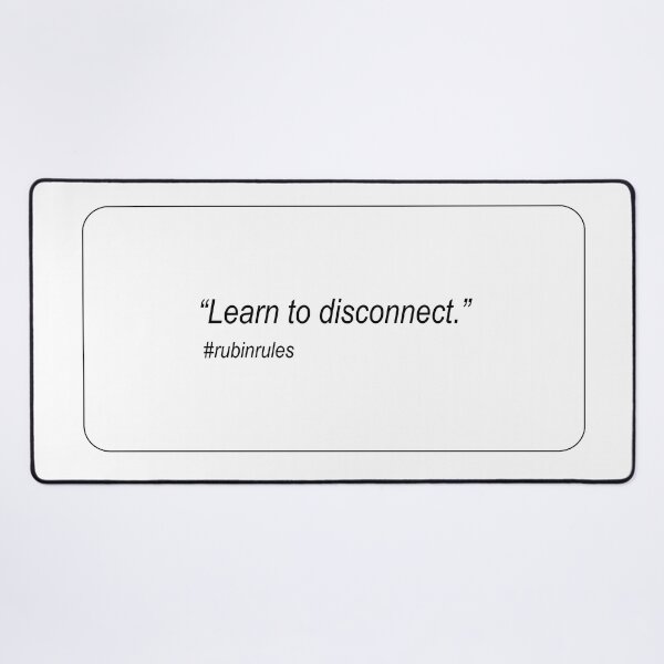 Item preview, Music Producer Quotes Rick Rubin Rules designed and sold by Bornint Designs.