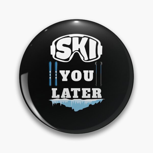 Item preview, Ski You Later Winter Sport Piste Skier designed and sold by Tig3rE.