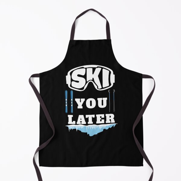 Aperçu de l'œuvre Skiez plus tard Skieur de piste de sports d'hiver créée et vendue par Tig3rE.