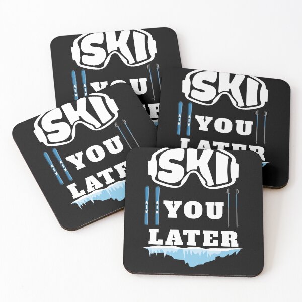 Item preview, Ski You Later Winter Sport Piste Skier designed and sold by Tig3rE.