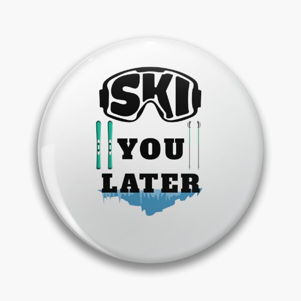 Item preview, Ski You Later Winter Sport Piste Skier designed and sold by Tig3rE.