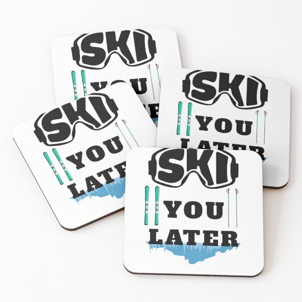 Item preview, Ski You Later Winter Sport Piste Skier designed and sold by Tig3rE.