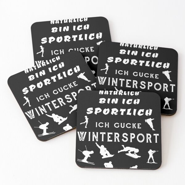 Item preview, Of Course I'm Sporty I Watch Winter Sports designed and sold by Tig3rE.