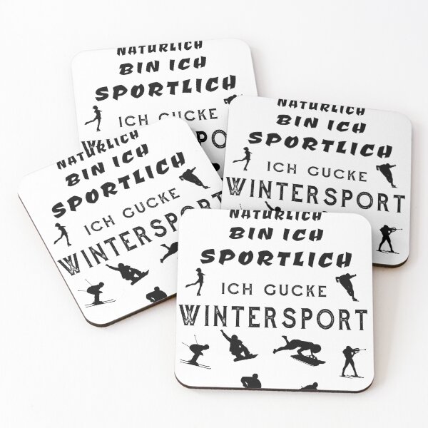 Item preview, Of Course I'm Sporty I Watch Winter Sports designed and sold by Tig3rE.