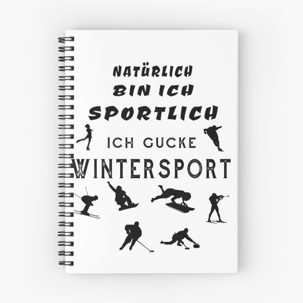 Item preview, Of Course I'm Sporty I Watch Winter Sports designed and sold by Tig3rE.