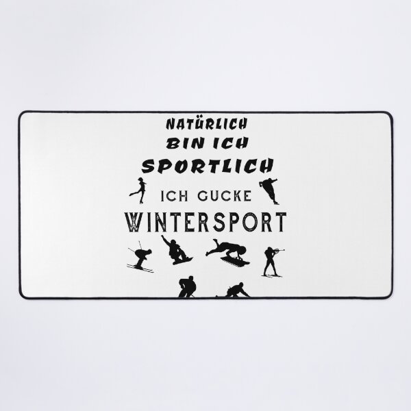 Item preview, Of Course I'm Sporty I Watch Winter Sports designed and sold by Tig3rE.