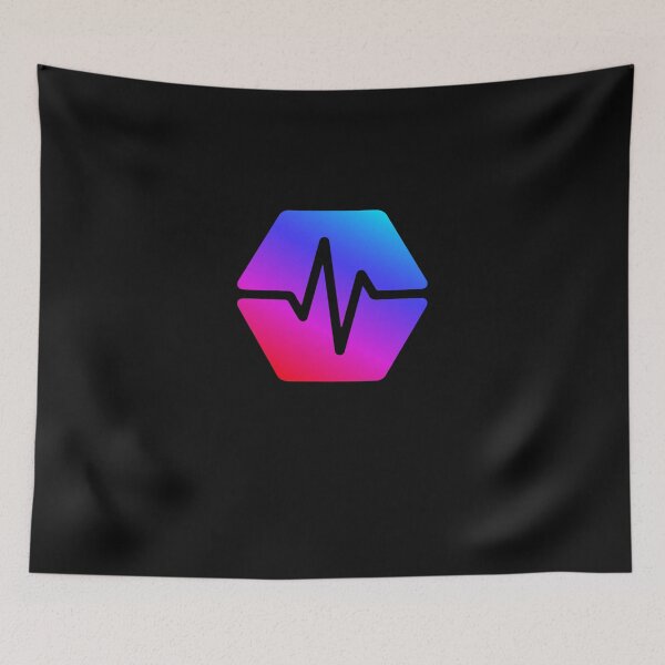 Item preview, Pulse Chain Logo On Black Version 2 Active T-Shirt designed and sold by GeraKennert.