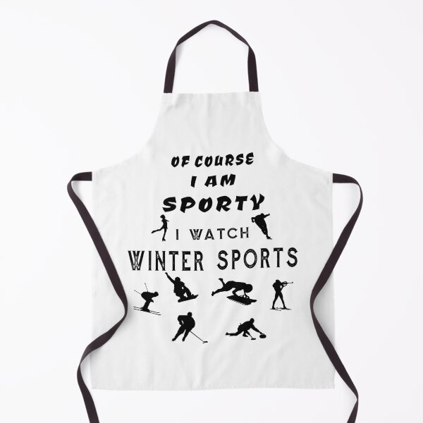 Item preview, Of Course I'm Sporty I Watch Winter Sports designed and sold by Tig3rE.
