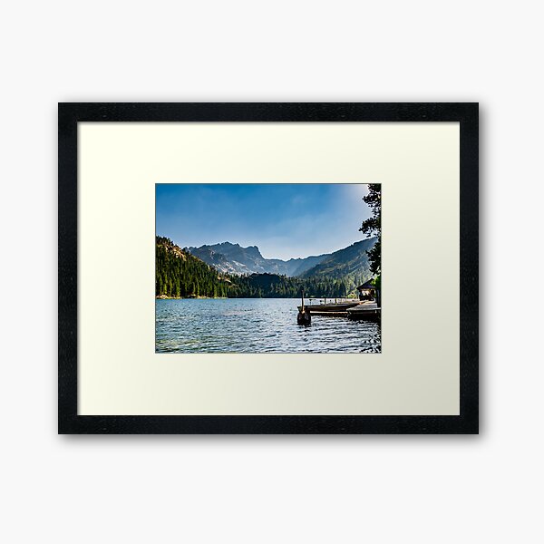 Sardine Lake Framed Art Print