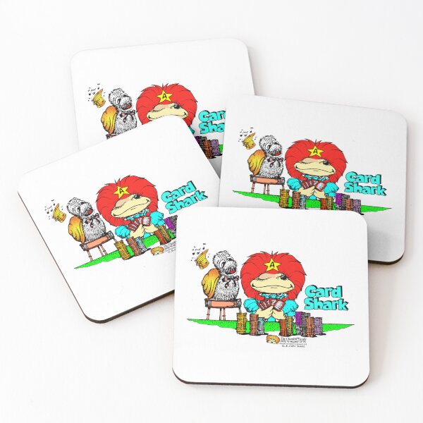 Item preview, Card Shark Clamkin Cartoon featuring Alpha and Escargo- Winning designed and sold by Bruce Ingrassia.
