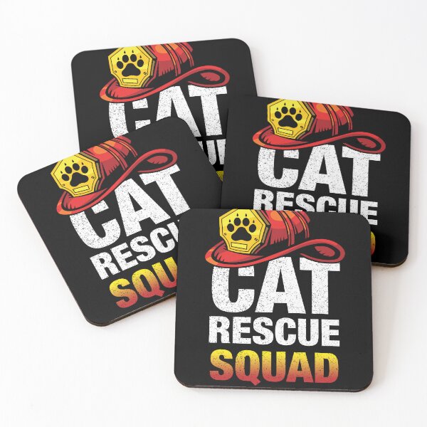 Item preview, Cat Rescue Squad Animal Rescue Cat Rescue Animals designed and sold by Tig3rE.