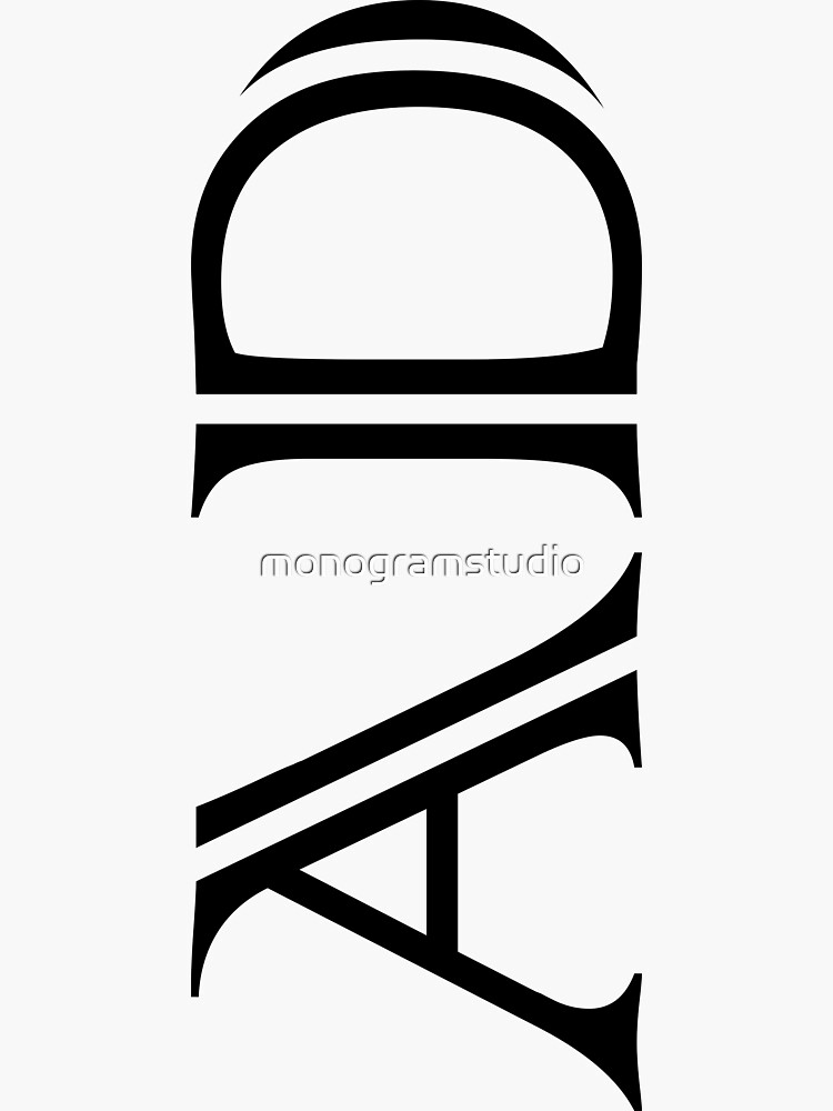 ad-monogram-double-letters-a-d-sticker-by-monogramstudio-redbubble