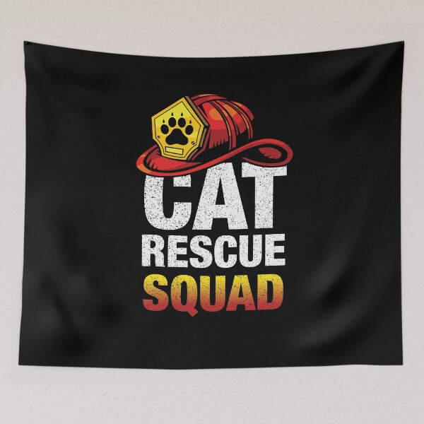 Item preview, Cat Rescue Squad Animal Rescue Cat Rescue Animals designed and sold by Tig3rE.