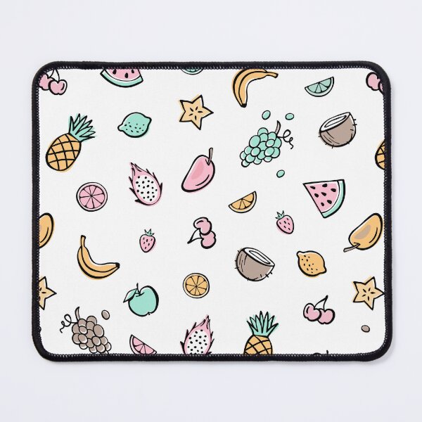 Item preview, Cute tropical fruits pattern designed and sold by ProfiTrollka.