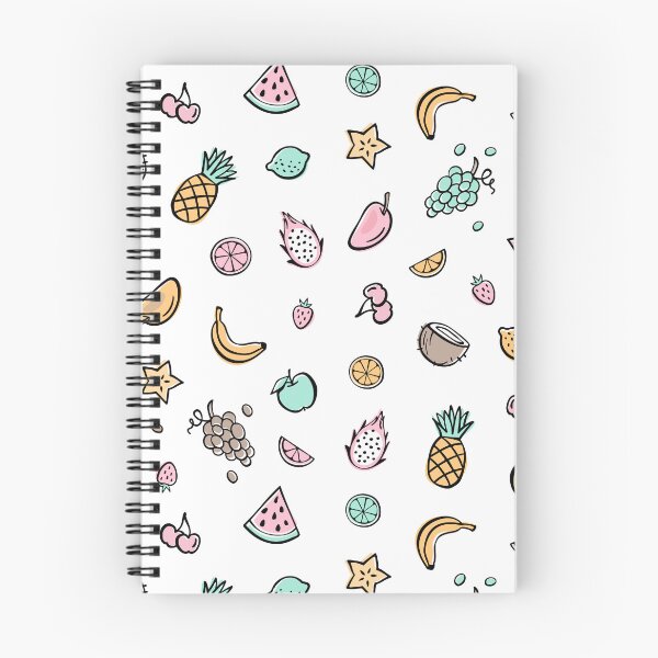 Item preview, Cute tropical fruits pattern designed and sold by ProfiTrollka.