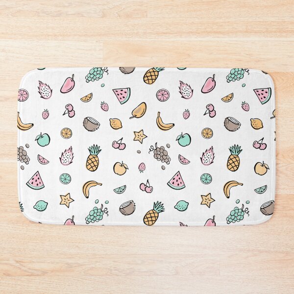Item preview, Cute tropical fruits pattern designed and sold by ProfiTrollka.