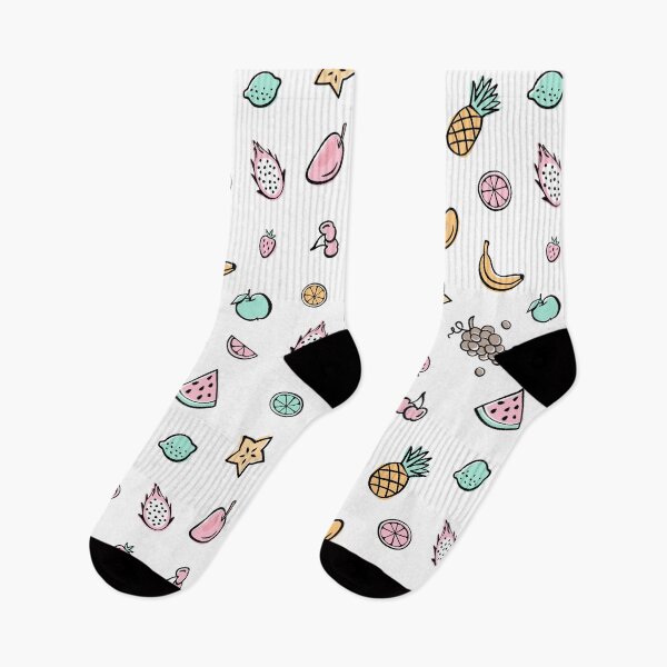 Item preview, Cute tropical fruits pattern designed and sold by ProfiTrollka.