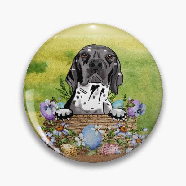 Item preview, Abyssinian sand terrier Easter Egg Hunt Watercolor designed and sold by Cuddlythopia.