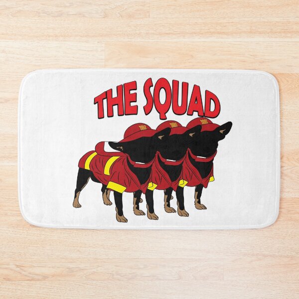 Item preview, The squad firefighter pug/ dog artistic design designed and sold by SamRVstore.