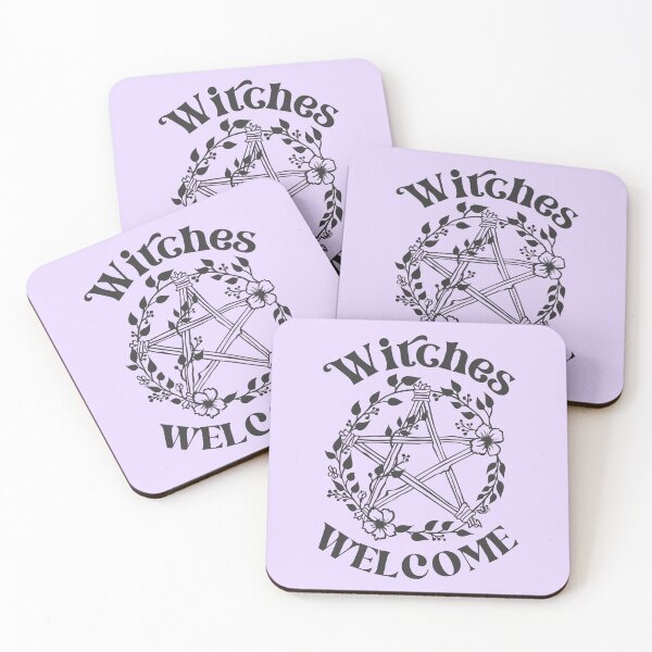 Item preview, Witches welcome, funny, elegant, simple designed and sold by CBNetwork.
