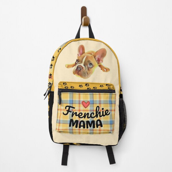 Item preview, Frenchie Mama - Splooting Golden Brown French Bulldog Puppy Art  designed and sold by Cawaiico.