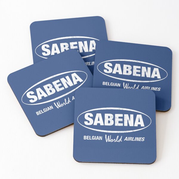 Artikelvorschau, Sabena Belgian World Airlines Vintage Logo entworfen und verkauft von Mitch-Angelo.