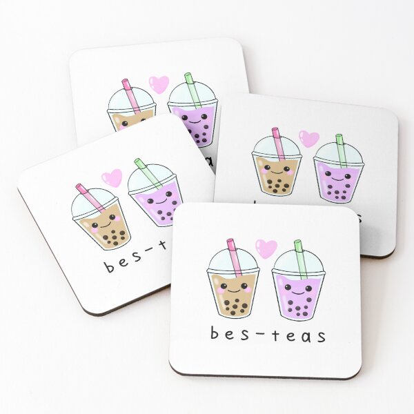 Item preview, BesTEAS Boba Milk Tea Friendship  designed and sold by Toshi and Co..