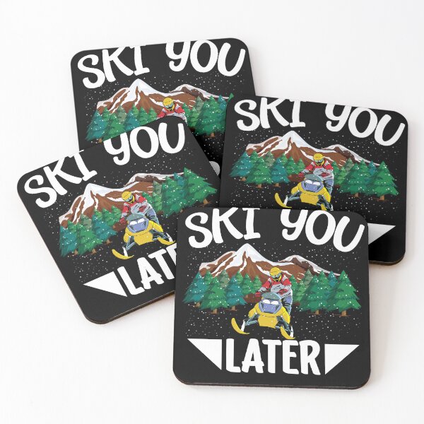 Item preview, Ski You Later Winter Sport Piste Skier designed and sold by Tig3rE.