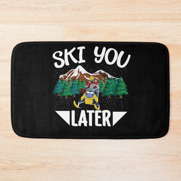 Item preview, Ski You Later Winter Sport Piste Skier designed and sold by Tig3rE.