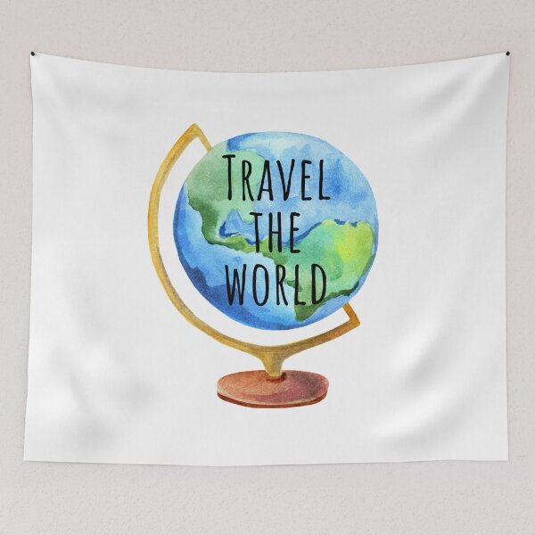 Item preview, Travel the World Globe designed and sold by KarolinaPaz.
