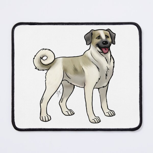 Item preview, Dog - Anatolian Shepherd Fawn and White designed and sold by Jennifer Stolzer.