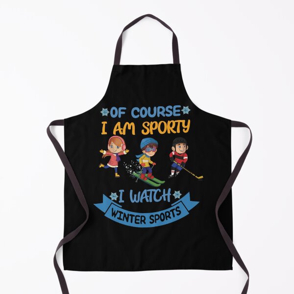 Item preview, Of Course I'm Sporty I Watch Winter Sports designed and sold by Tig3rE.