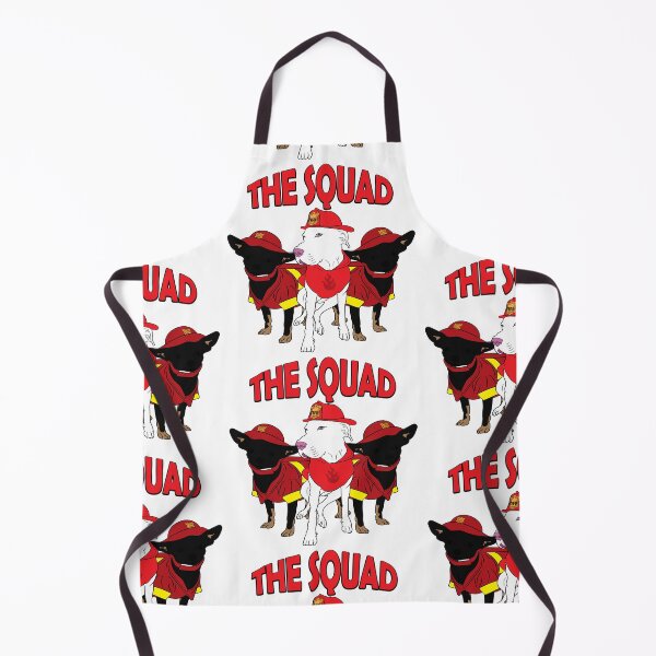 Item preview,  The squad firefighter pug/ dog artistic design designed and sold by SamRVstore.