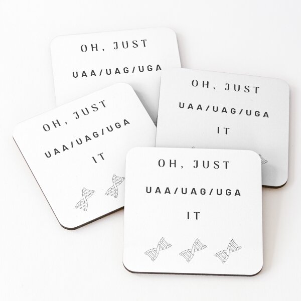 Item preview, Oh Just Stop It - Stop Codons Funny Biology Design designed and sold by NerdyFancies.