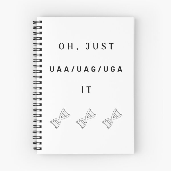 Item preview, Oh Just Stop It - Stop Codons Funny Biology Design designed and sold by NerdyFancies.