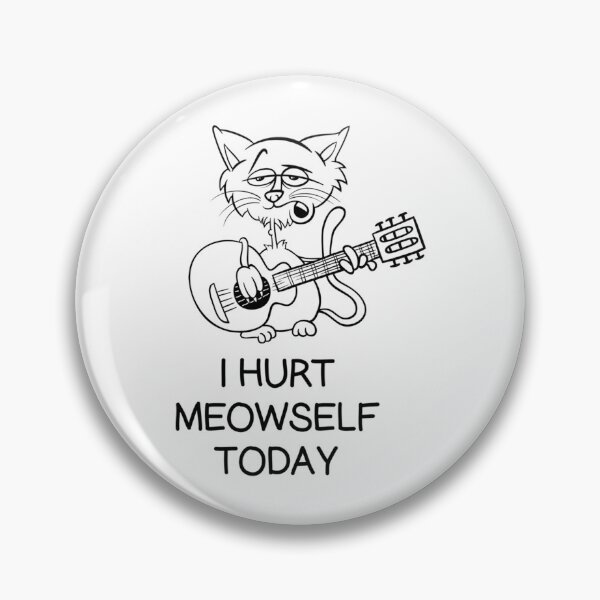 Item preview, Johnny Cash Cat Parody   designed and sold by TheFoxiez.
