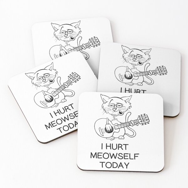 Item preview, Johnny Cash Cat Parody   designed and sold by TheFoxiez.