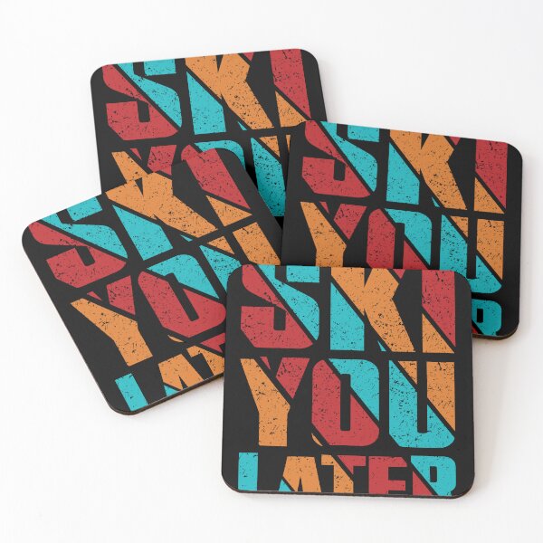 Item preview, Ski You Later Winter Sport Piste Skier designed and sold by Tig3rE.
