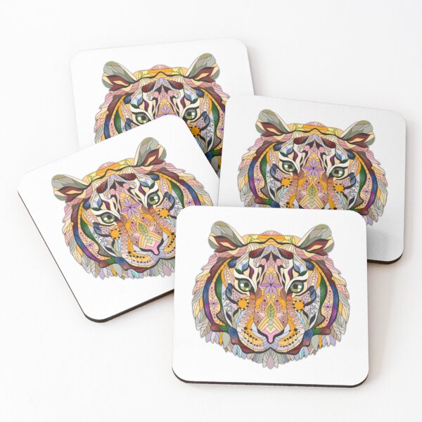 Item preview, graphic tiger new lunar year T-shirt clor tiger and stickers tiger designed and sold by godahassan.